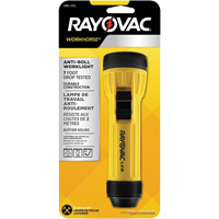 Workhorse Hanging Ring Flashlight, LED, 20 Lumens, D Batteries Dufferin Supply
