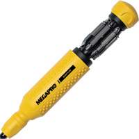 Original SHAFTLOK 15-in-1 Multi-Bit Screwdriver, 8-37/50" L, Textured Handle Dufferin Supply
