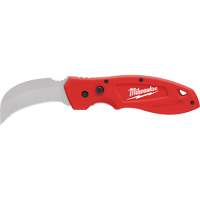 FastBack Hawk Bill Folding Knife, 2-1/4" Blade, Stainless Steel Blade, Plastic Handle Dufferin Supply
