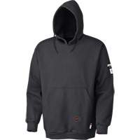 335 Flame-Resistant Pullover Hoodie, Men's, Large, Black, 22 cal/cm² Dufferin Supply