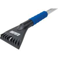 Brosse &agrave; neige tr&egrave;s longue, lame Polypropyl&egrave;ne, 34" Longueur, Bleu Dufferin Supply