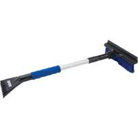 Snow Brush, Telescopic, Polypropylene Blade, 32-1/2" Long, Blue Dufferin Supply