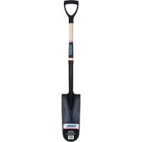 Drain Spade Shovel, Tempered Steel, 14" x 6" Blade, 30" L, D-Grip Handle Dufferin Supply