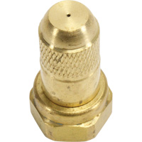 Brass Adjustable Nozzle with Brass Threading Dufferin Supply
