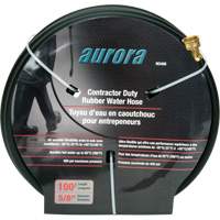 Contractor Duty Rubber Hose, Rubber, 5/8" dia. x 100' Dufferin Supply