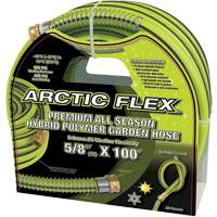 Premium Hybrid Polymer Garden Hose, PVC/Rubber, 5/8" dia. x 100' Dufferin Supply