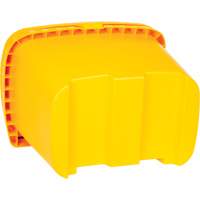 Salt & Sand Storage Bins, With Hasp, 21" x 27" x 26", 4.24 cu. ft., Yellow Dufferin Supply