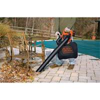 Max* Cordless Sweeper/Vacuum Kit, 40 V, 120 MPH Output, Battery Powered Dufferin Supply