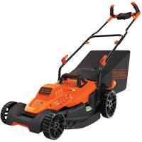 Lawn Mower with Comfort Grip Handle, Push Walk-Behind, Electric, 17" Cutting Width Dufferin Supply