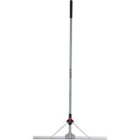 Landscaping Level Rake with Folding Head, Fibreglass Handle, 36" W, Aluminum Blade Dufferin Supply