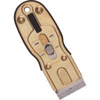 Grattoirs &agrave; lame de rasoir ergonomique, Lame Acier au carbone, Largeur 1-1/2", Manche Caoutchouc Dufferin Supply