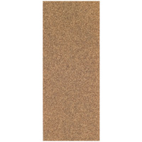 Feuilles de papier abrasif, 3-2/3" x 9", Grain 100, Oxyde d'aluminium Dufferin Supply