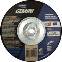 Meule soucoupes Gemini, 7" x 1/4", Arbre 5/8"-11, Oxyde d'aluminium, Type 28 Dufferin Supply