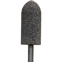 Norzon&reg; Resin Bond Mounted Points, A11, Zirconia Alumina, 7/8" Dia., 2" L Dufferin Supply