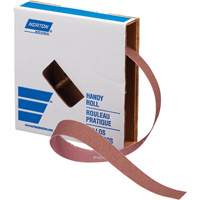 Rouleau de toile abrasive, Oxyde d'aluminium, 1" la x 150' lo, Grain 180 Dufferin Supply
