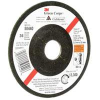 Meule flexible Green Corps, 4-1/2" x 1/8", Arbre 7/8", C&eacute;ramique, Type 27 Dufferin Supply