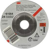 Meule &agrave; moyeu d&eacute;port&eacute;, 5" x 27, Oxyde d'aluminium Dufferin Supply