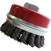 Brosses-boisseau, 3" dia. x 5/8"-11 arbre Dufferin Supply