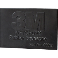 Wetordry™ Rubber Squeegee, 3", Rubber NT988 | Dufferin Supply