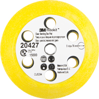 Hookit Clean Sanding Disc Pad Kit, 3" Dia. Dufferin Supply