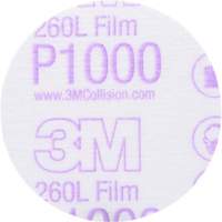 Gold Hookit Disc, 3" Dia., P1000 Grit, Aluminum Oxide, C-Weight Dufferin Supply
