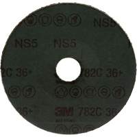 Disque en fibre 782C, Grain de c&eacute;ramique, 36+, 5" Dia x 7/8" Arbre Dufferin Supply
