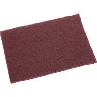Non-Woven Hand Pad, Aluminum Oxide, 9'' x 6'', Very Fine Grit Dufferin Supply