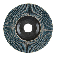 Flap Disc, 5" x 7/8", Type 27, 40 Grit, Zirconium Dufferin Supply