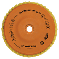 Disque &agrave; lamelles Ultimate Shine, 4-1/2" x 5/8"-11, Type 27, Grain Tr&egrave;s fin, Zirconium Dufferin Supply