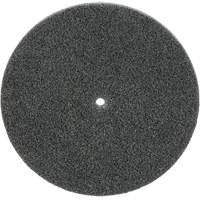 Meule unitaris&eacute;e EXL Scotch-Brite, 5" x 1/4", Arbre de 1/4", Grain de Fin, Carbure de silicium Dufferin Supply