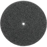 Meule unitaris&eacute;e EXL Scotch-Brite, 5" x 1/4", Arbre de 1/4", Grain de Fin, Carbure de silicium Dufferin Supply