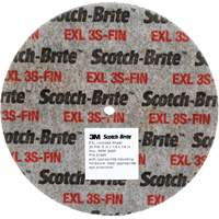 Meule unitaris&eacute;e EXL Scotch-Brite, 5" x 1/4", Arbre de 1/4", Grain de Fin, Carbure de silicium Dufferin Supply