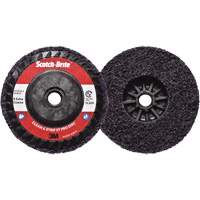 Disque  Clean and Strip  XT Pro Scotch-Brite, 4-1/2" dia., Grain Extra grossier, Carbure de silicium Dufferin Supply