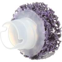 Disque de nettoyage pour moyeu de frein Roloc Pro Scotch-Brite, 1-1/2" dia., Grain Extra grossier, Carbure de silicium Dufferin Supply