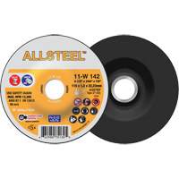 AllSteel Cut-Off Wheel, 4-1/2" x 3/64", 7/8" Arbor, Type 27, Aluminum Oxide, 13300 RPM Dufferin Supply