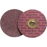 Scotch-Brite Roloc Surface Conditioning Disc, 2" Dia., Medium Grit, Aluminum Oxide Dufferin Supply