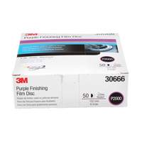 Hookit Finishing Film Disc, 6" Dia., P2000 Grit, Aluminum Oxide, Film Dufferin Supply