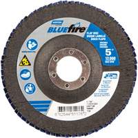 Disque &agrave; lamelles Bluefire, 5" x 7/8", Type 29, Grain 40, Alumine de zirconium Dufferin Supply