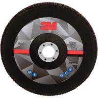 Disque &agrave; lamelles &agrave; changement rapide 769F, 7" x 5/8"-11, Type 27, Grain 40+, Oxyde d'aluminium/C&eacute;ramique Dufferin Supply