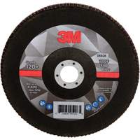 Disque &agrave; lamelles &agrave; changement rapide 769F, 7" x 7/8", Type 27, Grain 120+, Oxyde d'aluminium/C&eacute;ramique Dufferin Supply