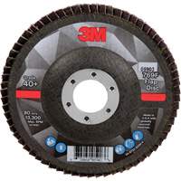 769F Quick Change Flap Disc, 4-1/2" x 7/8", Type 27, 40+ Grit, Ceramic Dufferin Supply