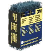 Heavy-Duty Stripping Pads, Aluminum Oxide, 3-1/2" x 5", Coarse Grit Dufferin Supply