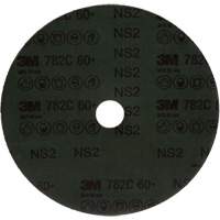 Disque en fibre 782C, C&eacute;ramique, 60+, 7" Dia x 7/8" Arbre Dufferin Supply