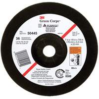 Green Corps Depressed Centre Wheel, 7" x 1/8", 7/8" Arbor, Ceramic, Type 27 Dufferin Supply