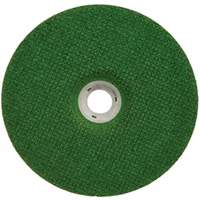 Green Corps Depressed Centre Wheel, 7" x 1/8", 7/8" Arbor, Ceramic, Type 27 Dufferin Supply