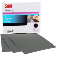 Wetordry Abrasive Sheet, 9" x 11", P220 Grit, Aluminum Oxide Dufferin Supply