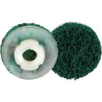 Disque de conditionnement pr&eacute;cis de surface Roloc Scotch-Brite PN-DS, 3/4" dia., Grain Fin, C&eacute;ramique Dufferin Supply