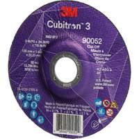Meule &agrave; tronçonner Cubitron 3, 5" x 0,04", Arbre de 7/8", Type 27, C&eacute;ramique, 60 Tr/min Dufferin Supply