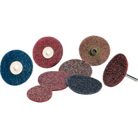 Disque RC de traitement de surface TS &agrave; changement rapide Standard Abrasives 840135, 1" dia., Grain Moyen, Oxyde d'aluminium Dufferin Supply