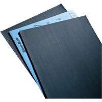 Sandpaper, Paper Sheets - Blue-Bak T414 Waterproof 9" X 11" Sheets, 9" x 11", 220 Grit, Silicon Carbide Dufferin Supply